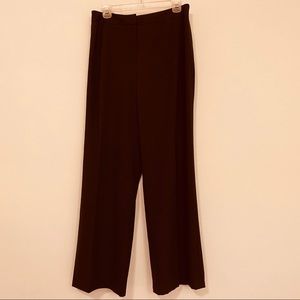 Lafayette 148 High Waist Wide Leg Pants